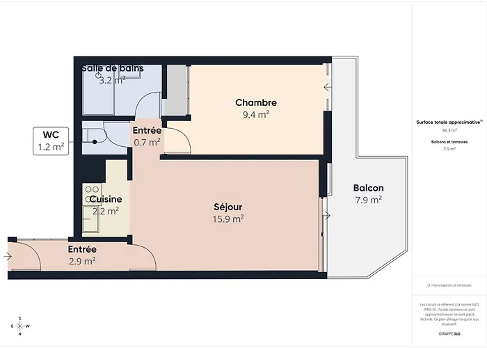 Apartment Sejour Pour 4 Avec Magnifique Vue